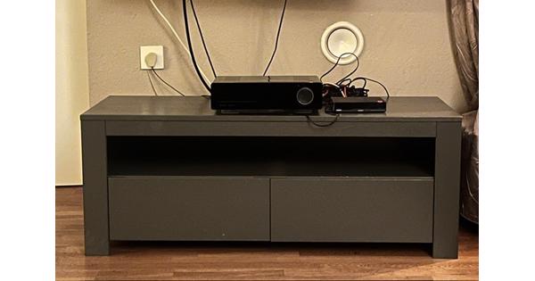 TV-meubel, antraciet