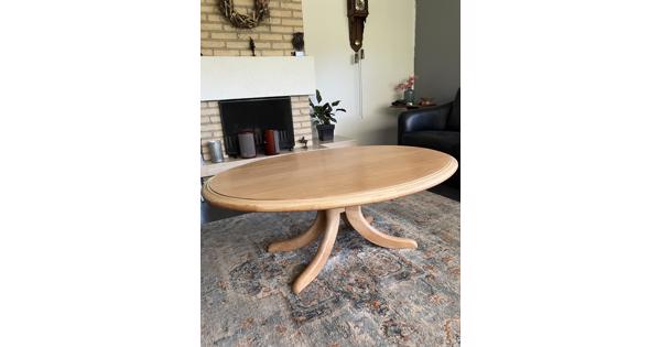Salontafel blank eiken