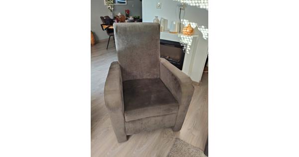 Mooie grijze fauteuil 