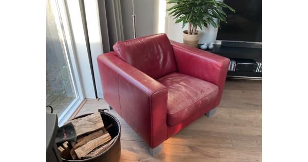 2 rode Montel fauteuils