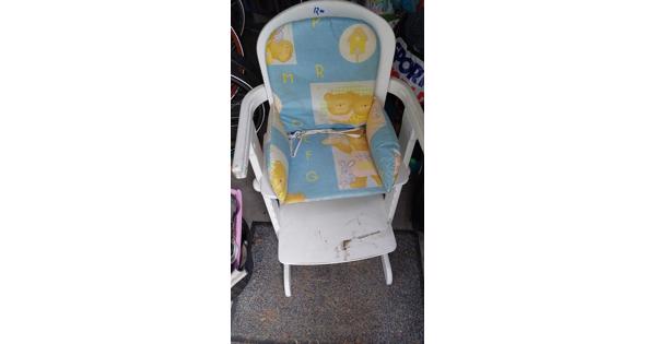 Kinderstoel zonder plastic zitje