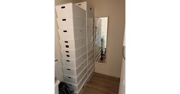 IKEA opbergdozen 52x35x19 cm