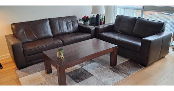 Salontafel. Massief eiken.