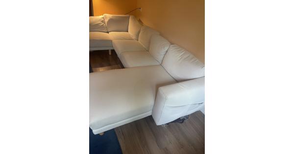 grote witte 6 persoons hoekbank IKEA