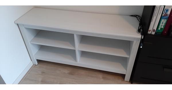 IKEA Brusali tv-meubel wit 120x36x62cm