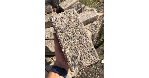 Partij beton klinkers MF