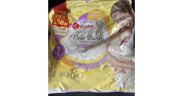 45 luiers newborn nr 1 2-5 kg