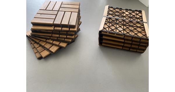 Runnen van Ikea voor aanleg terras in tuin on balkon