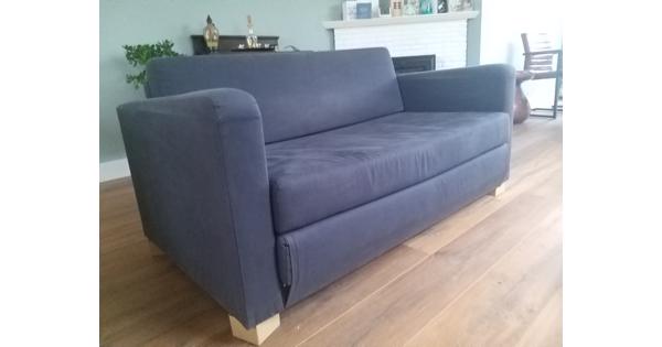 Zwart zit/slaapbank IKEA voor 2 personen