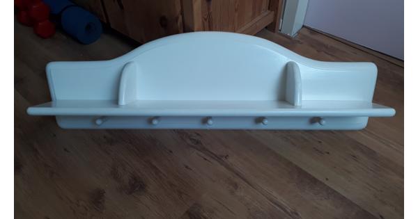 Kapstokje kinderkamer, wit