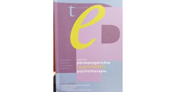 Tijdschrift persoonsgerichte experiëntiële psychotherapie  