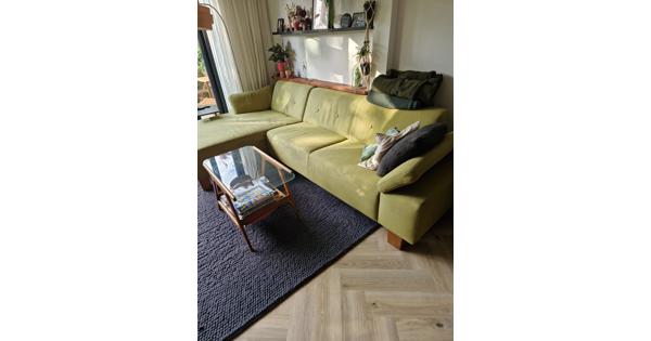 Hoekbank groen