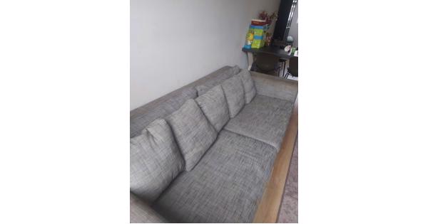 Grijze gemêleerd bank