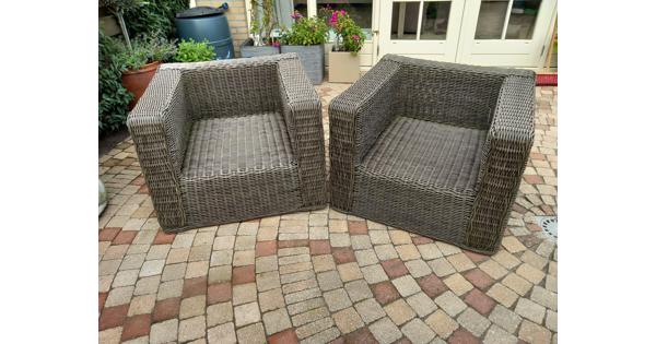 2 stoelen loungeset