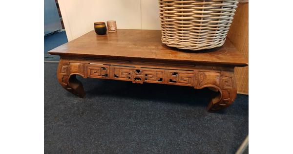 Mooie houten salontafel 