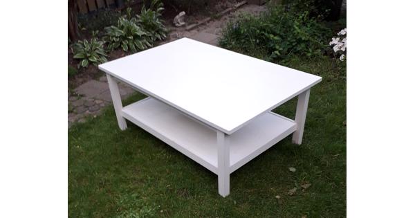 Witte salontafel met onderblad,, Ikea