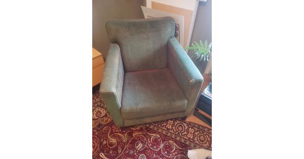 Groene fauteuil