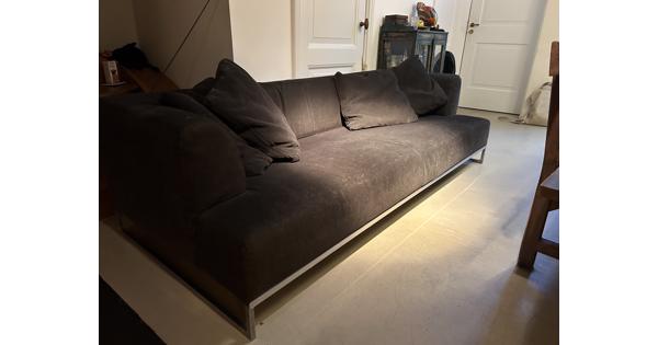 3 zitsbank zwart B&B italia