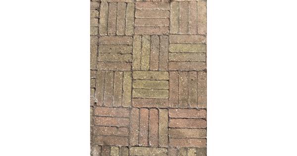 Siertegels gekleurd, ca 30m2