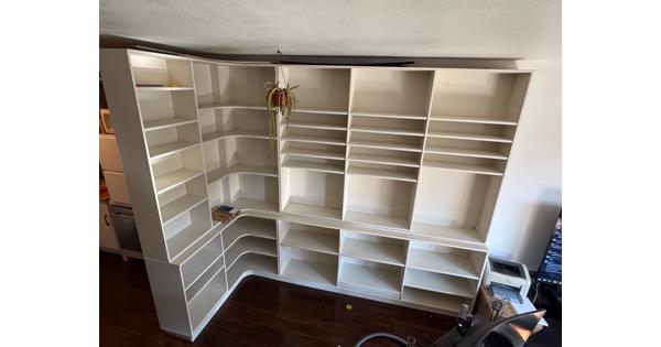 Grote verstelbare boekenkast zware kwaliteit