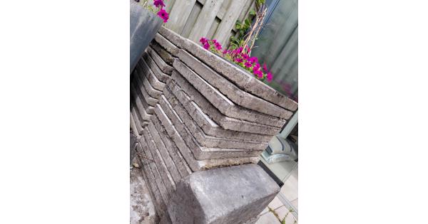 Terras tegels 40 cm x 40 cm