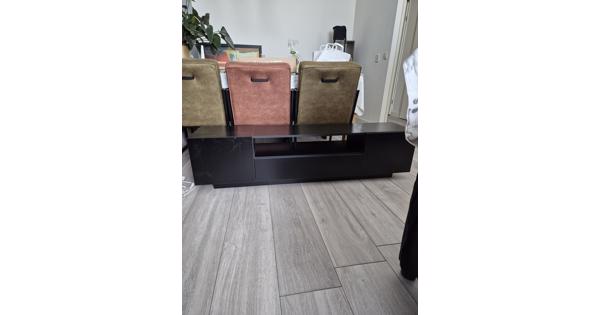 TV-Meubel met led verlichting 160 x 35 x 40 cm