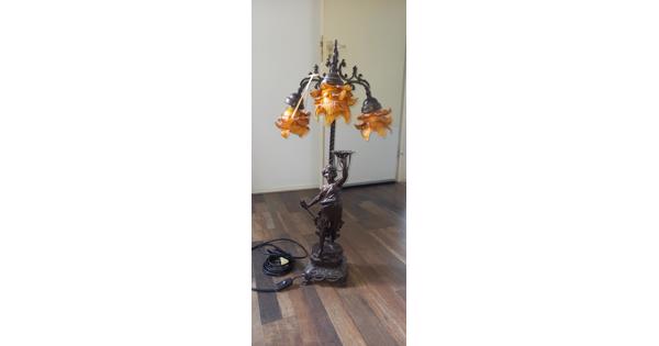 Brocante lamp 